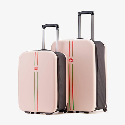 New Arrival Folding Trolley Bag 24" Luggage Case for Business Travel Lightweight Foldable School Suitcase Fashion Trunk Gift